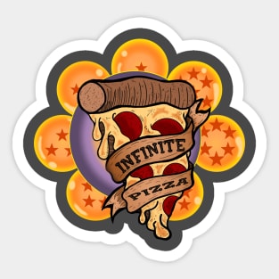 Infinite pizza Sticker